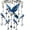 Blue Jay graceful hummingbird wind chime for outside, variant on Graceful Hummingbird Wind Chime, Wind Chimes for Outside, Outdoor Windchimes, Memorial Garden Decor for Outside, Birthday Gardening Gifts for Women Grandma (Hummingbird)