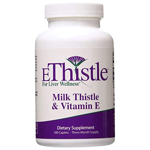 EThistle Liver Wellness Dietary Supplement, Milk Thistle ...