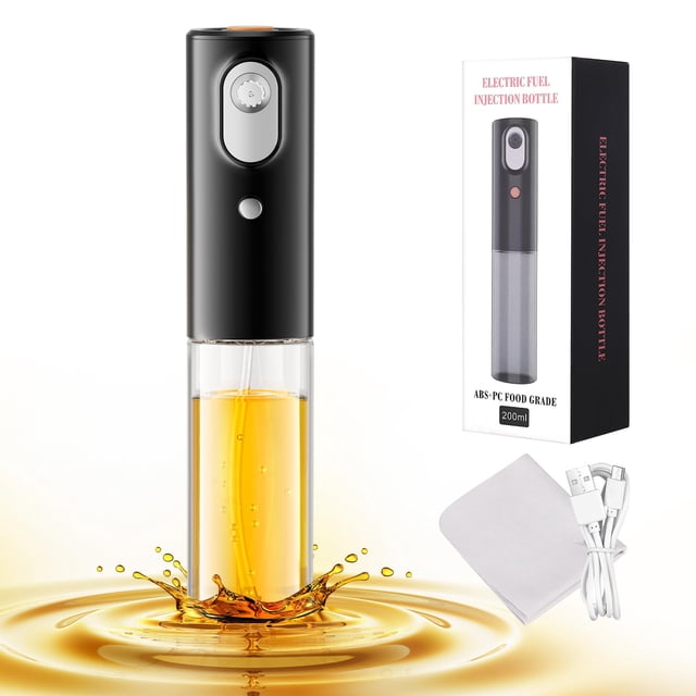 Pulverizador de aceite PUZMUG, botella de aerosol de vidrio de 100 ml para cocinar