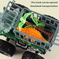 thumbnail image 2 of Coche Transportador De Dinosaurios Para Niños, Juguete Con Dinosaurio De Juguete, Vehículo De Ingeniería Grande, Coche De Tracción Por Fricción, Juego De Coches De Dinosaurios Para Niños Eigraketly FN007277-04, 2 of 6