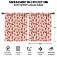 thumbnail image 2 of Blackout Kids Curtains,Red Christmas Tree Pattern Childrens Insulated Curtains Set Of 2,Bedroom Essentials,Toddler Room Decor 52"x63", 2 of 5