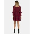 thumbnail image 2 of The Pioneer Woman Ruffle Mini Dress, Sizes S-3X, Women's and Women’s Plus, 2 of 4