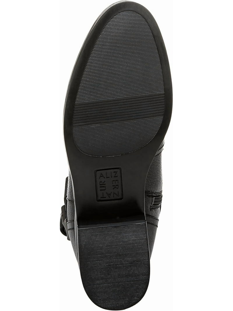 Naturalizer Women's Rena 2 Riding Boot Black Leather 7.5M