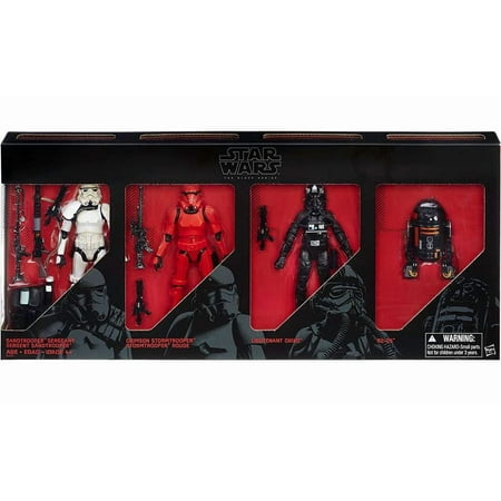 Imperial Forces Action Figure 4-Pack Sandtrooper Sergeant  Crimson Stormtrooper  Lieutenant Oxixo & price history on PriceWatchPro
