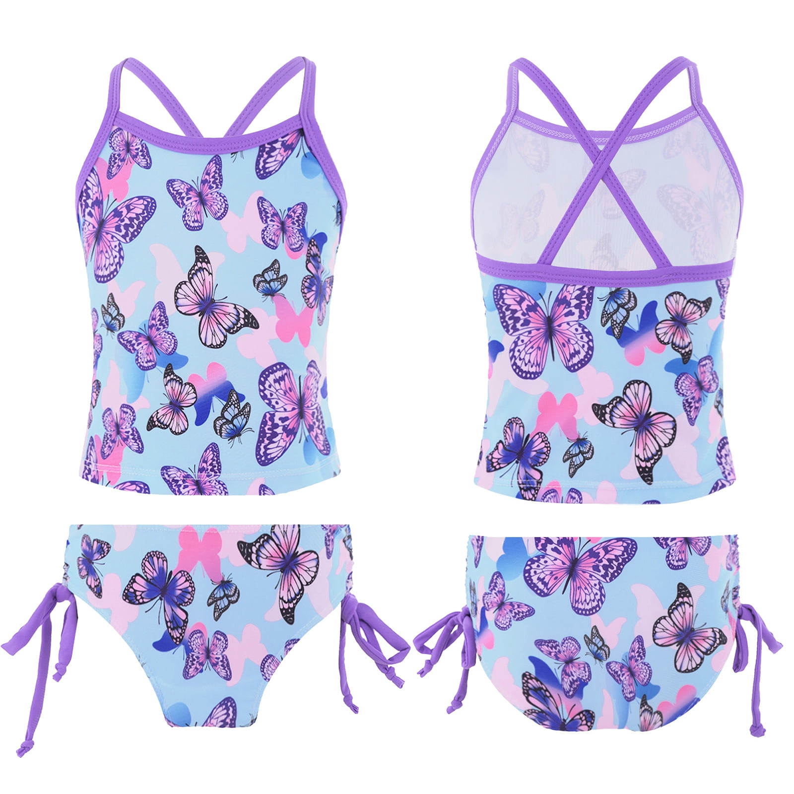 Speechless Girls' Criss Cross Back Party Dress - Sleeveless Special Occasion Dress For Tweens 7-16