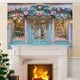 thumbnail image 4 of Fondo fotográfico con chimenea navideña, fondo fotográfico familiar para pared, decoración navideña de invierno para fiestas., 4 of 6