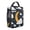 Black-177, variant on Dark Starry Night Gothic Lunch Box: Constellation Pattern with Gold Accents - Insulated Reusable Bag, Leakproof Cooler Tote with Zipper Closure