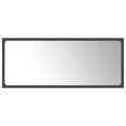 thumbnail image 2 of vidaXL Bathroom Mirror Grey 90x1.5x37 cm Engineered Wood, 2 of 5