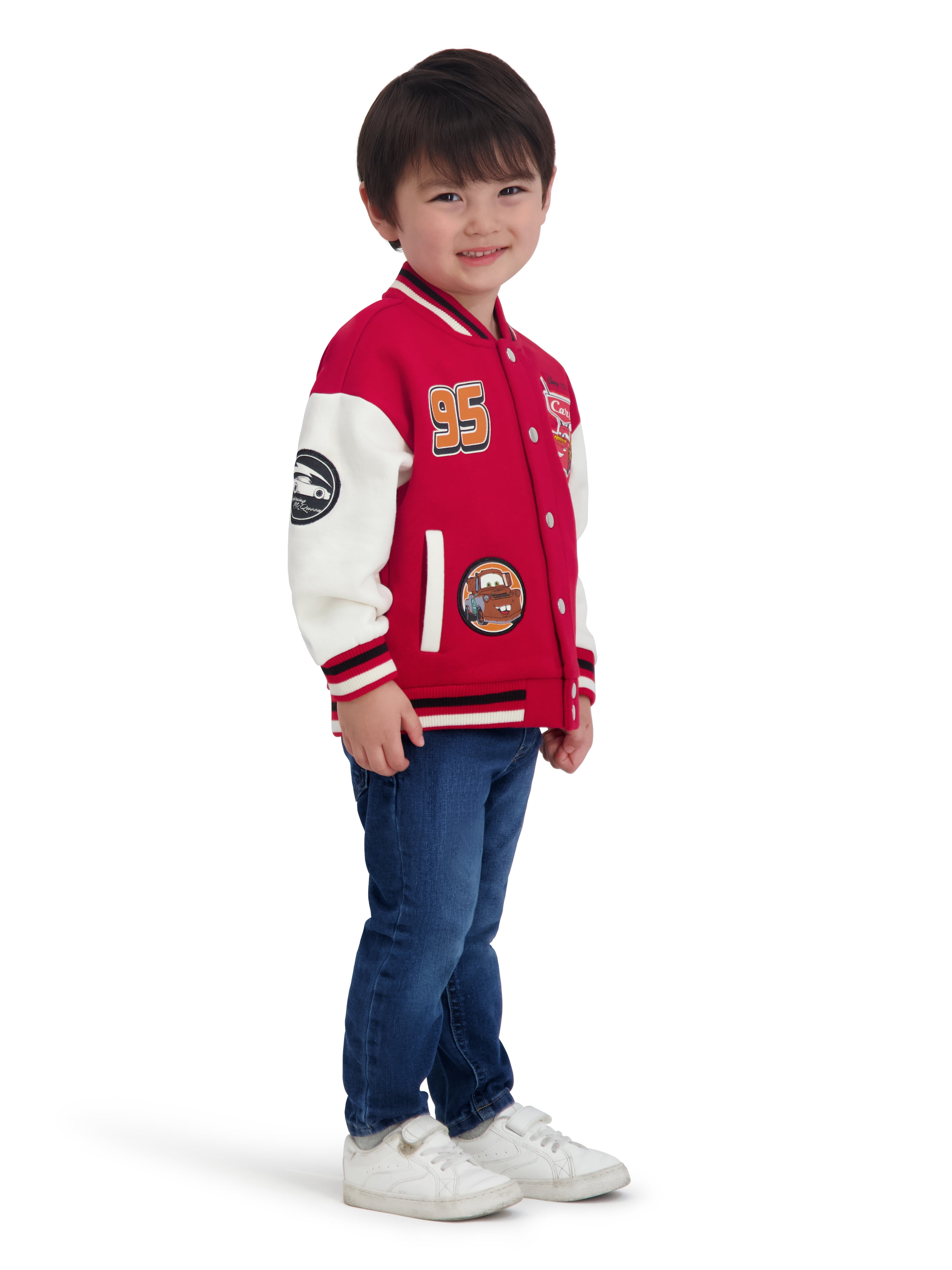 Cars Toddler Boy Bomber Jacket, Sizes 12M-5T