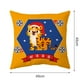 thumbnail image 5 of XWQ Funda de almohada auspiciosa de la funda de almohada de la funda de almohada del año nuevo de la funda de fondo de poliéster de melocotón de melocotón para el hogar XWQ 715087945, 5 of 6