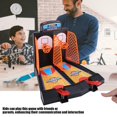 thumbnail image 3 of Garosa Kids Children Educationabl Basketball Shooting Toy Set Funny Pinball Interactive Board Game, Interactive Game Toy, Pinball Game, 3 of 11