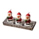 thumbnail image 3 of Mini Velas de Té Navideñas Sin Aroma, Diseños de Velas con Forma de Árbol de Navidad y Papá Noel., 3 of 7