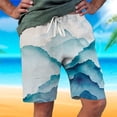 thumbnail image 1 of Pantalones de playa elásticos de cuatro lados para hombre, de verano, comercio exterior europeo y americano, de secado rápido Fivean unisex, 1 of 2