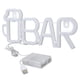 thumbnail image 3 of Letrero de neón LED Daixiaolindai BARRA USB o alimentado por batería Luz de neón de barra blanca, 3 of 10