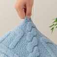 thumbnail image 5 of Gumesh 2-Pack Stool Covers Round, Elastic Bar Stool Covers Washable Stool Cushion Slipcover Stretchy Bar Chair Seat Cover for 12-14 Inch Chair, Blue, 5 of 6