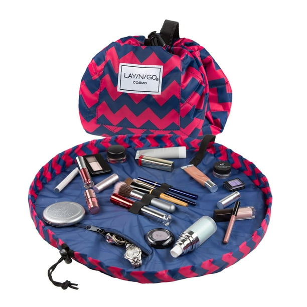 Organizador de bolsas de cosméticos y maquillaje Lay-n-Go Cosmo Pink 50 cm