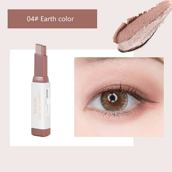 RKSTN Eyeshadow Palette Two-color Eyeshadow Stick Is And Easy To Take Off Eyeshadow Palette