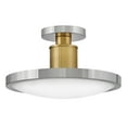 thumbnail image 7 of Hinkley Lighting 47593BK-LCB Kieran 15" Wide Led Semi-Flush Ceiling Fixture - Black /, 7 of 7
