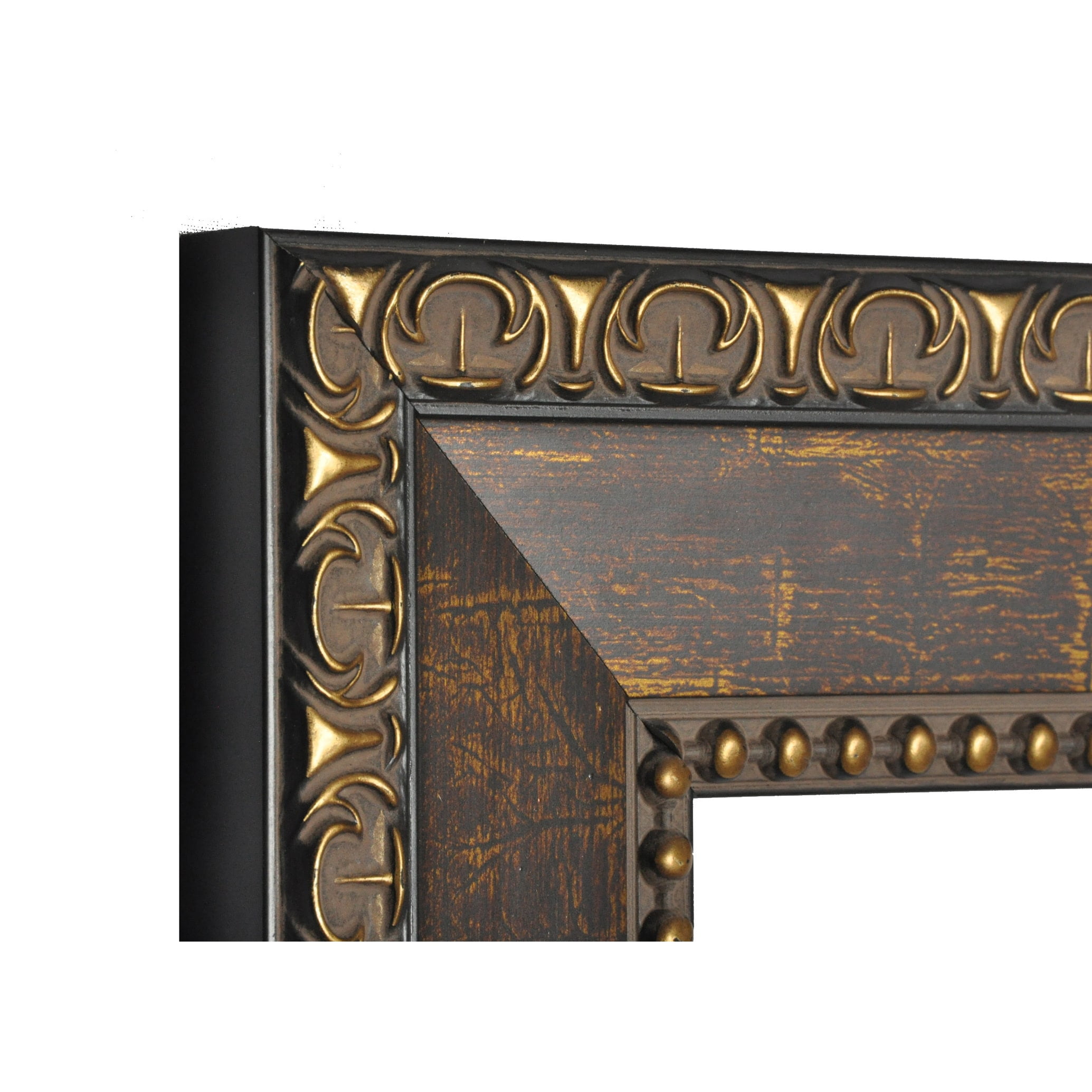 Rayne Mirrors Rayne Roman Copper Bronze Square Wall Mirror Set