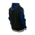thumbnail image 3 of Men's New Era Black Chicago Bears Full-Snap Fleece Hoodie Jacket, 3 of 7