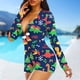 thumbnail image 1 of Mono Con Estampado De Dinosaurios Mono ajustado para mujer Mamelucos navideños elásticos Estilo sexy Casual para Año Nuevo Ygjytge Azul S para Mujer, 1 of 1