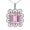 Gold, variant on Enterprises 63057 10.50 CT Pink Oval Cut Kunzite Diamond Necklace Pendant, 14K Gold