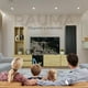 thumbnail image 3 of Mueble Mesa para TV de madera Gaon Organizador Moderno con dos cajones para Pared, 3 of 11