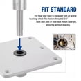 thumbnail image 6 of Heavy Duty Boat Seat Base, 7 X 7Inch Pedestal W/ 3/4Inch Pin Post Socket White, 6 of 9