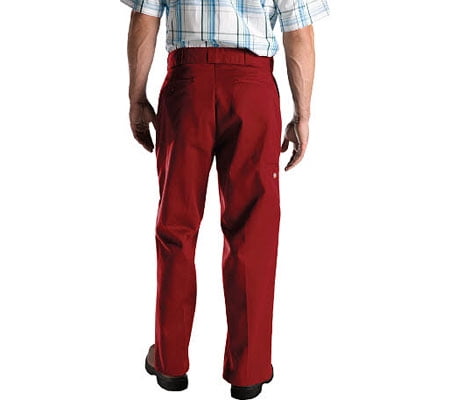 english red dickies pants