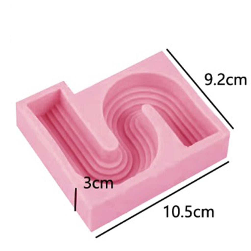 FVDPWYE 3x Candle Mold DIY Epoxy Resin Casting Mould Soap Making