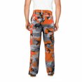thumbnail image 2 of Men's Camo Military Tactical Work Combat Army Slim Fit Twill Cargo Pants (MHLP104 - Orange Camo, 40,30), 2 of 2