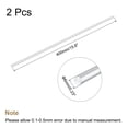 thumbnail image 2 of Uxcell Round Solid Aluminum Rod 6mm Dia.400mm Length Lathe Bar Stock for DIY Craft 2pcs, 2 of 5