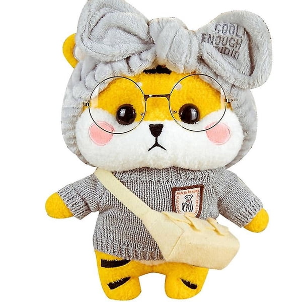 Muñeco abrazable de 30cm, almohada, Animal del Zodíaco, tigre, juguete, regalo de Año Nuevo Chino