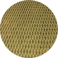 thumbnail image 1 of Ahgly Company Machine Washable Indoor Round Transitional Dark Bronze Brown Area Rugs, 5' Round, 1 of 7