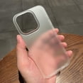 thumbnail image 1 of Luxury Transparent Matte Phone Case For iPhone 15 14 13 12 11 Pro Max Plus Ultrathin Clear Shockproof Bumper Cover, 1 of 6