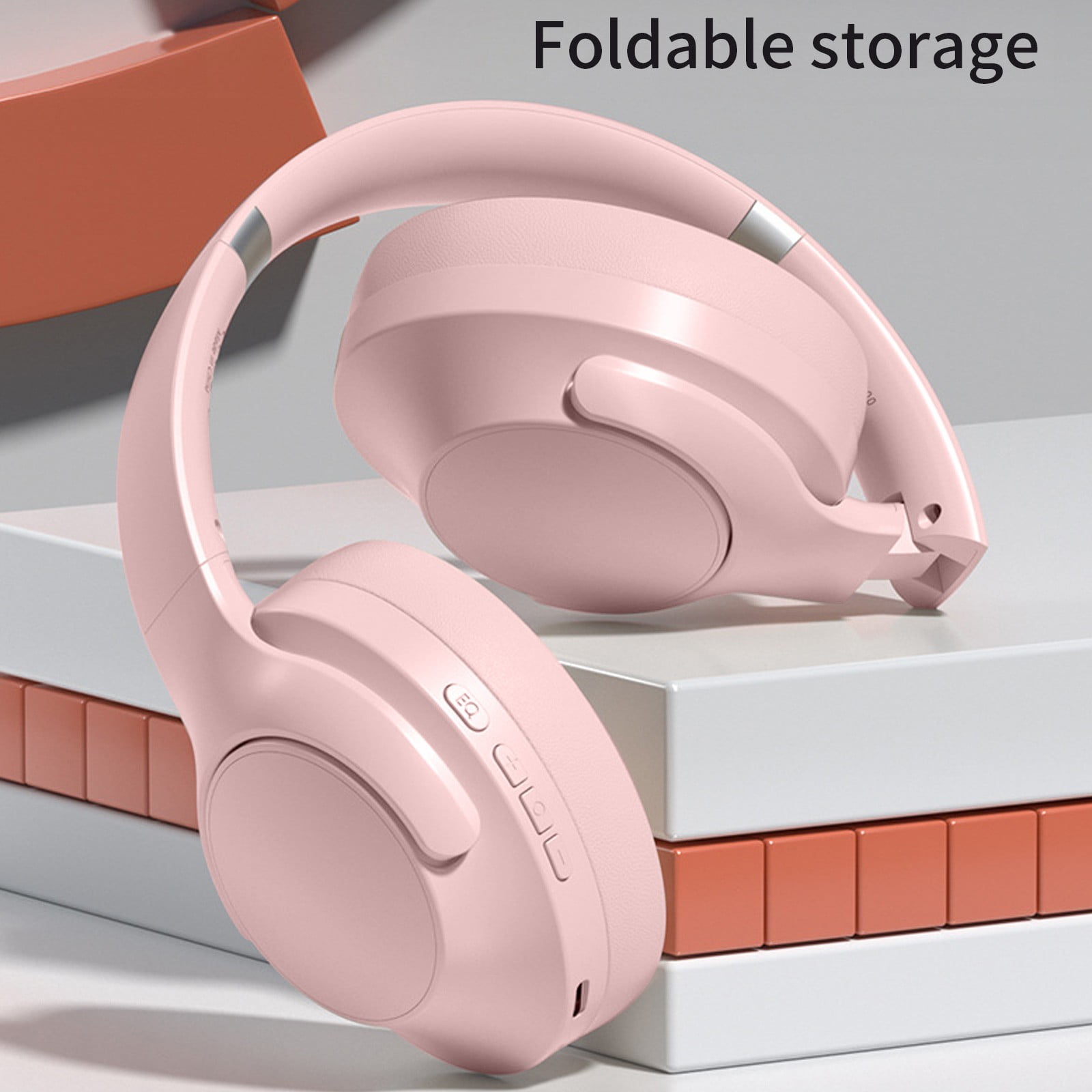 Headphones – Bluetooth 5.3 Headworn Wireless Earphones For Noise Reduction And Call Foldable And Scalable For Comfortable Wearing Of Bluetooth Earphones