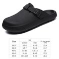 thumbnail image 2 of Zuecos unisex de EVA, zapatos ligeros para jardín, zapatos de trabajo cómodos y antideslizantes, sandalias ajustables con punta redonda para laboratorio, 2 of 9