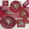 San Francisco 49ers Ultimate Fan Party Supplies Kit, Serves 8 Guests