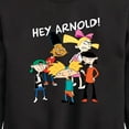 thumbnail image 3 of Hey Arnold! - Group Shot - Toddler And Youth Crewneck Fleece Sweatshirt, 3 of 5
