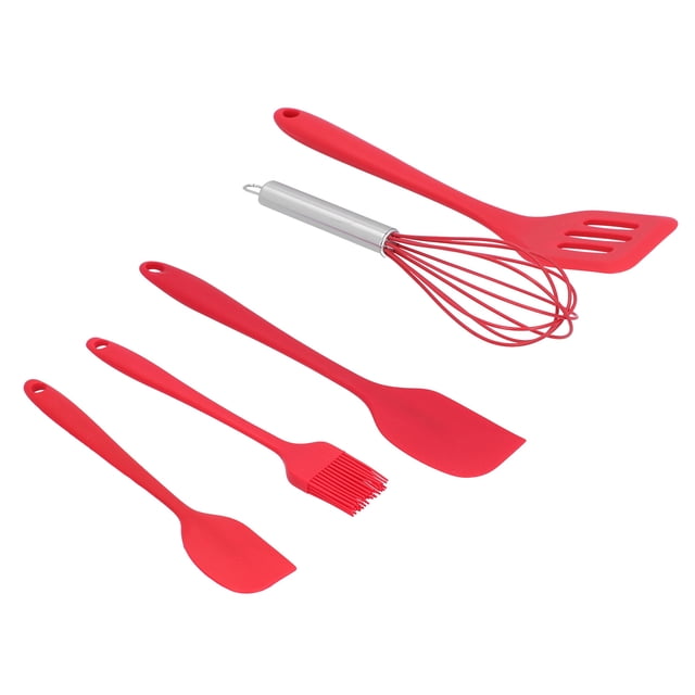 Utensilio de cocina Jadeshay 5 piezas/juego espátula de Silicona batidor de huevos DIY