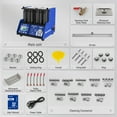 thumbnail image 3 of Mrcartool Car Ultrasonic GDI Fuel Injector Clean Test Machine 110V-220V 6 Cylinders Fuel System Cleaning Diagnostic Tool W/ Color Screen for Gasoline Diesel Car Motorcycle, V310, 3 of 14