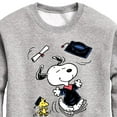 thumbnail image 3 of Peanuts - Snoopy & Woodstock Graduate - Celebration - Toddler & Youth Crewneck Fleece Sweatshirt, 3 of 6