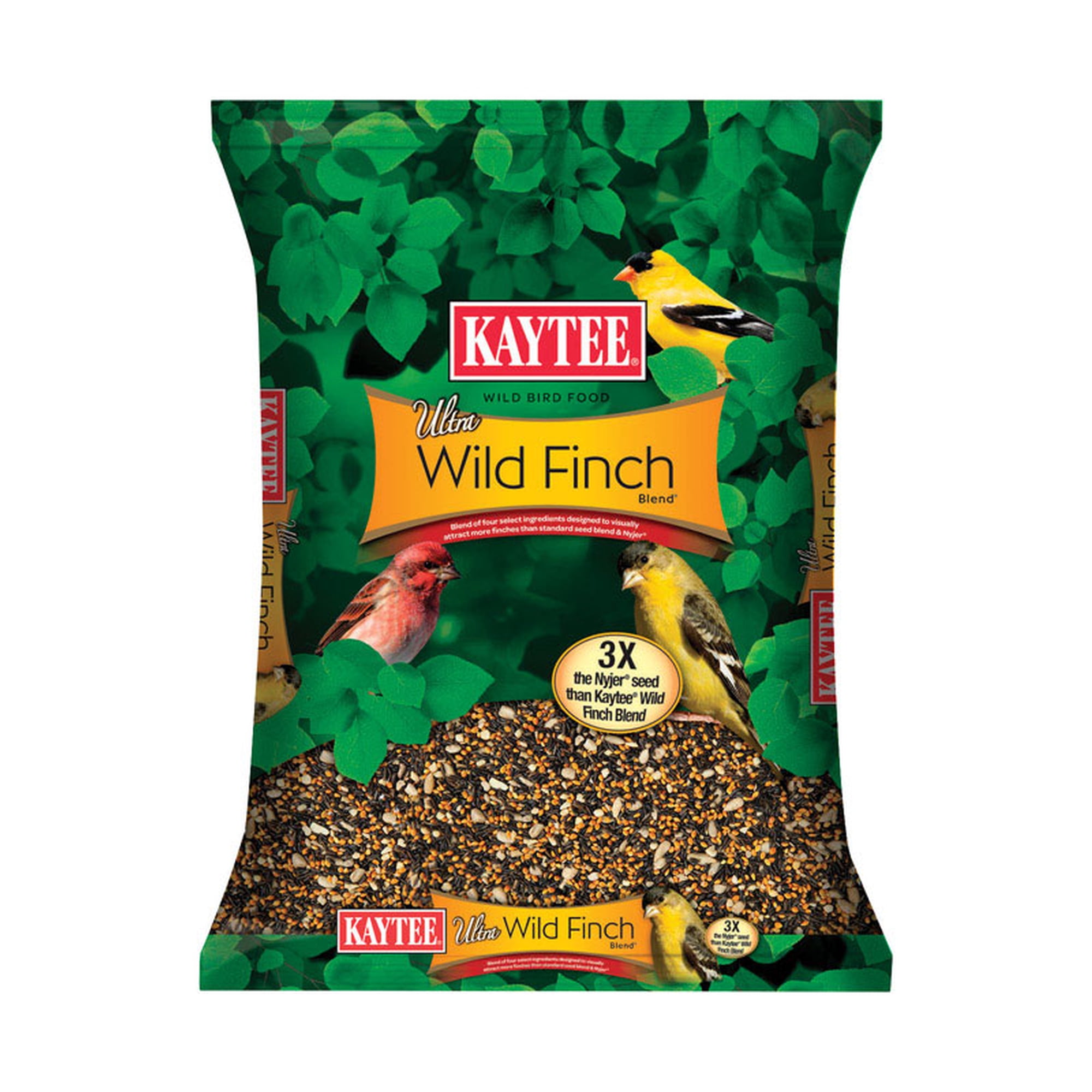 Kaytee Ultra Wild Finch Blend Wild Bird/Poultry Nyjer Seed Wild Bird Food 5 lb