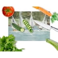 thumbnail image 2 of Carolines Treasures JMK1035LCB Sailboats on the bay Glass Cutting Board Large 12H x 16W multicolor, 2 of 2