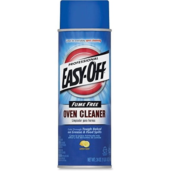 Professional Easy-off Fume Free Oven Cleaner, Lemon Scent, Foam, 24oz Aerosol Can (RAC74017)