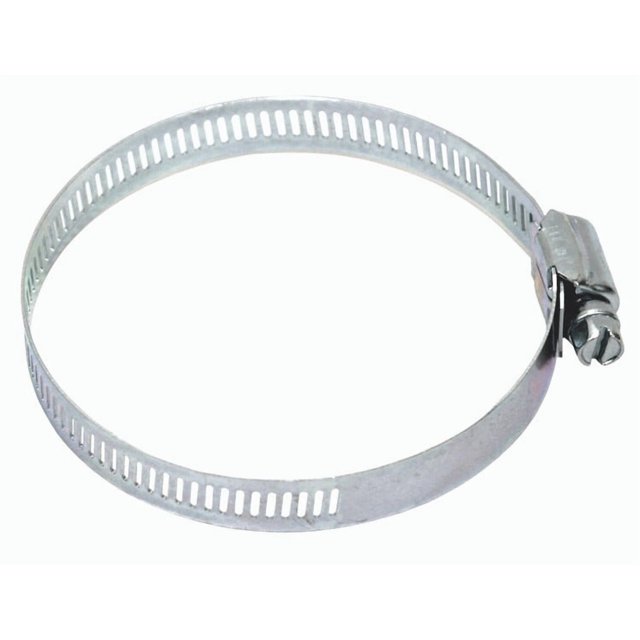 Valterra Hose Clamp H03-0058 48; 2-1/2 Inch x 3-1/2 Inch Clamping Range; Worm Gear Style; Stainless Steel; Single