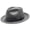 Grey, variant on Walrus Hats Compass Navy Diamond Crown Fedora – 100% Australian Wool Felt Hat with Grosgrain Band & Walrus Logo Pin – Stylish Unisex Fedora