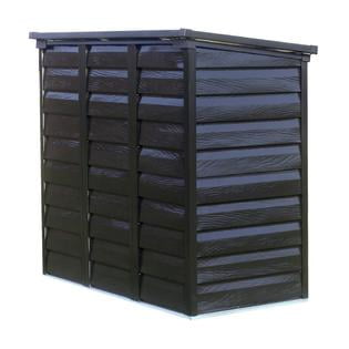Versa-Shed, 5x3, Locking Horizontal Storage Shelter, (Onyx 