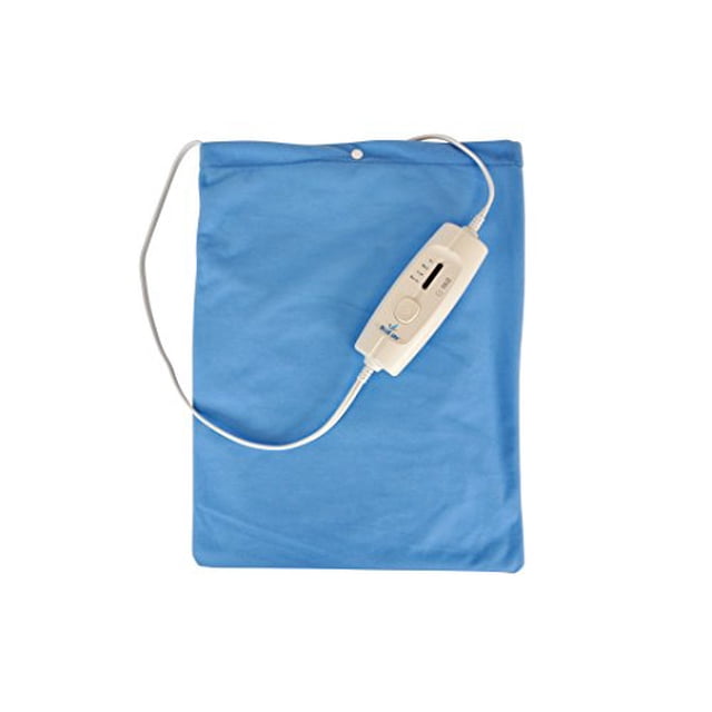 Blue Jay ‘Heat It Up’ Heating Pad - 12” x15, 4 Position Switch Auto-Off Cramp Relief Pad for Moist & Dry Heat Therapy. Pain Relievers