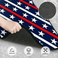 thumbnail image 3 of Fuzoiu Patriotic Star Print Carpet Floor Mats for Car,Car Foot Mat Set,Universal Fit 4 Piece Mat Pad Set,Fits Most Cars Trucks Vans Sedans SUV Auto Carpet Mat Se, 3 of 7